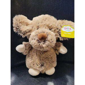 Puppy Dog Infant Rattle Plush Stuffed Animal w/ Krinkle Ears BRAND NEW WITH TAG